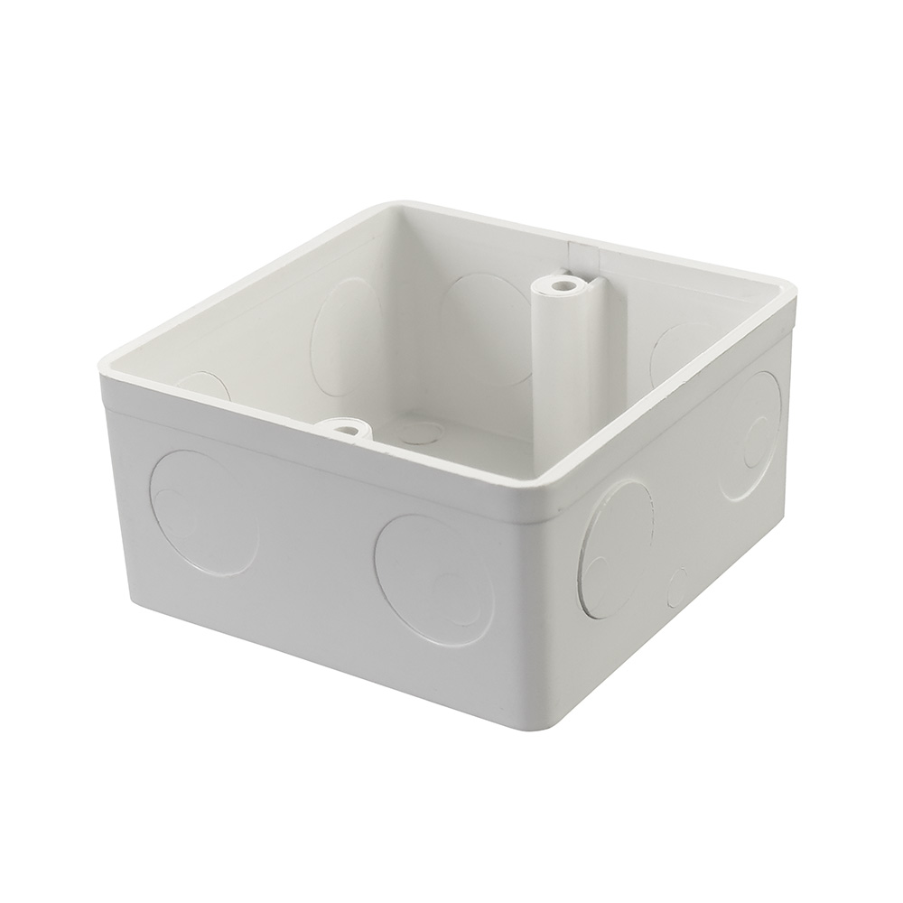 ULP 3×3 KNOCKOUT SWITCH BOX ADJUSTABLE BS EN JUNCTION BOX ELECTRIC UPVC PVC (5)