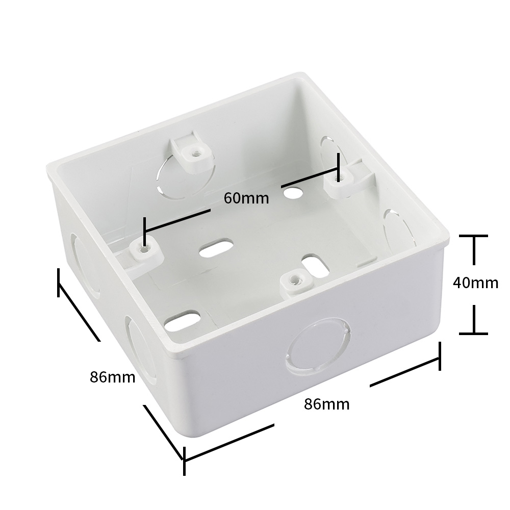 ULP CK SURFACE BOX 1 GANG BS EN JUNCTION BOX ELECTRIC UPVC PVC (5)