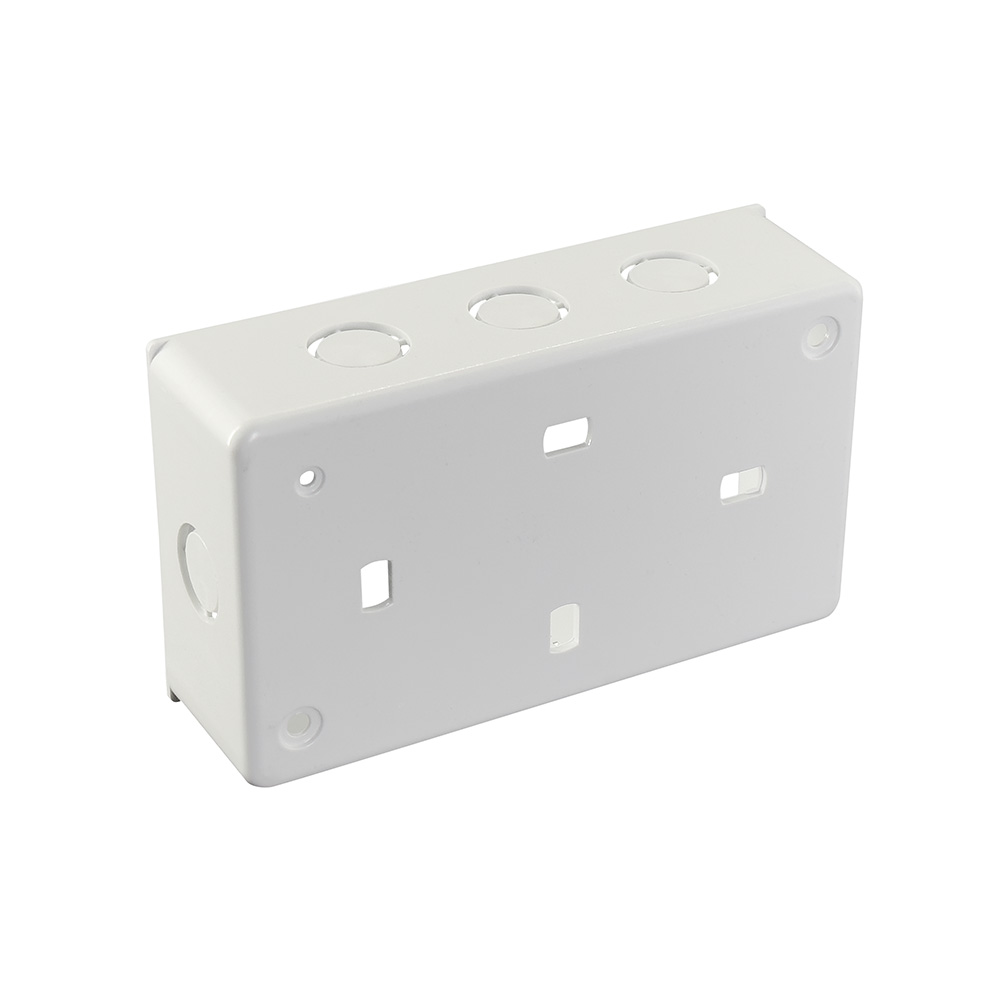 ULP CK SURFACE BOX 2 GANG BS EN JUNCTION BOX ELECTRIC UPVC PVC (1)