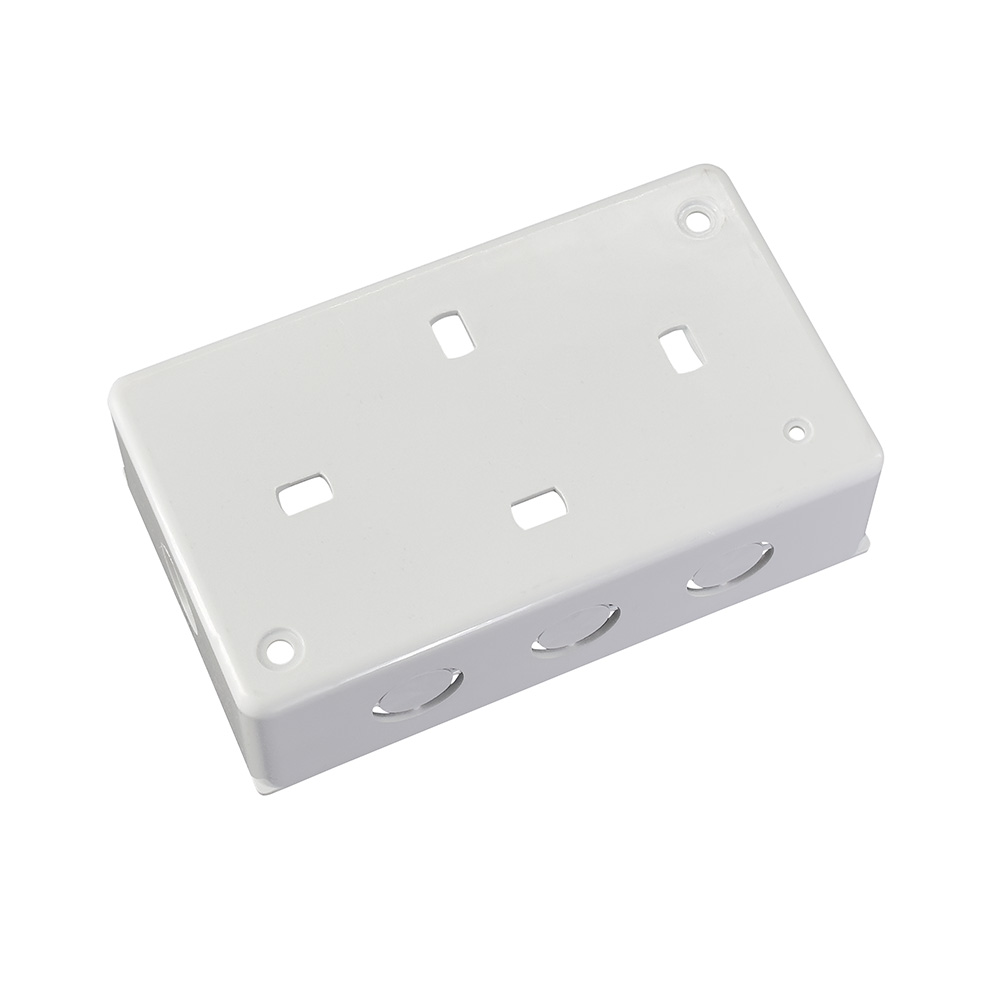ULP CK SURFACE BOX 2 GANG BS EN JUNCTION BOX ELECTRIC UPVC PVC (3)