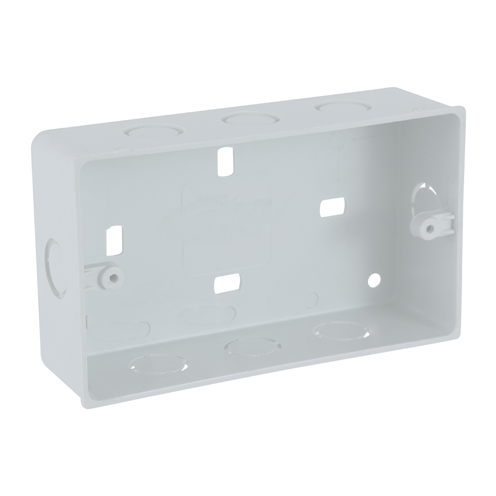 ULP CK SURFACE BOX 2 GANG BS EN JUNCTION BOX ELECTRIC UPVC PVC (5)