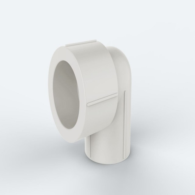 ULP PPR WATER PIPE AND FITTING ISO DIN GB ASTM GREEN WHITE PPR 90° REDUCING ELBOW