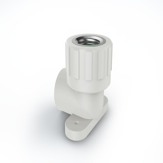 ULP PPR WATER PIPE AND FITTING ISO DIN GB ASTM GREEN WHITE PPR female thread elbow with seat 1