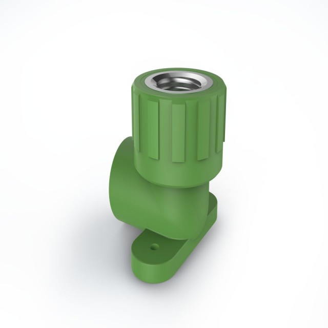 ULP PPR WATER PIPE AND FITTING ISO DIN GB ASTM GREEN WHITE PPR female thread elbow with seat 2