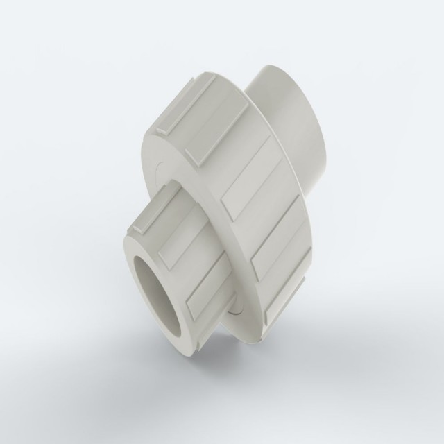 ULP PPR WATER PIPE AND FITTING ISO DIN GB ASTM GREEN WHITE PPR union 1