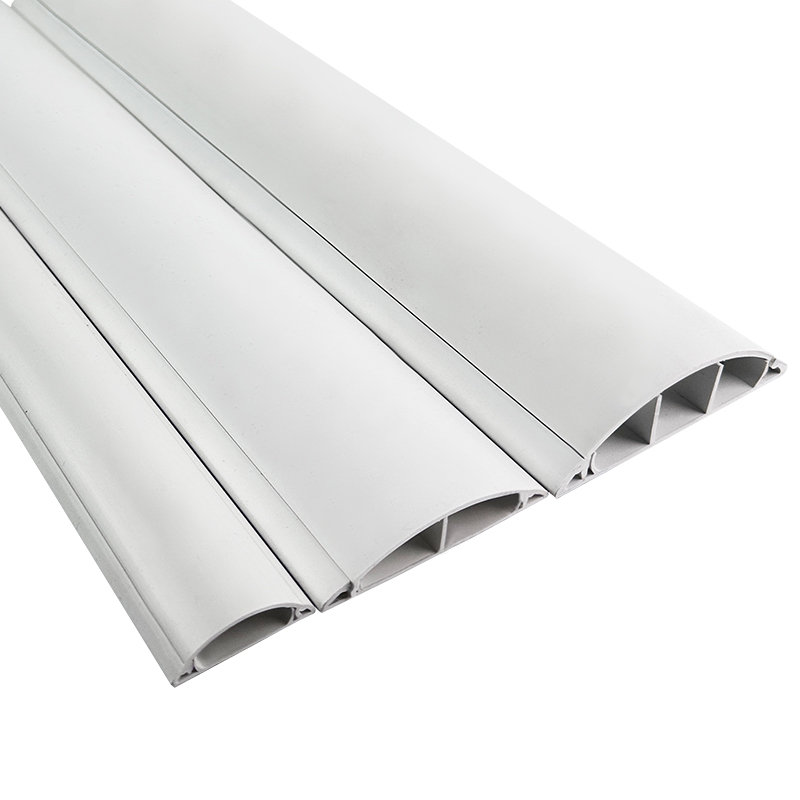 ULP PVC FLOOR DUCT TRUNKING ELECTRIC PROTECT TRUNK WHITE TIS THAI (2)