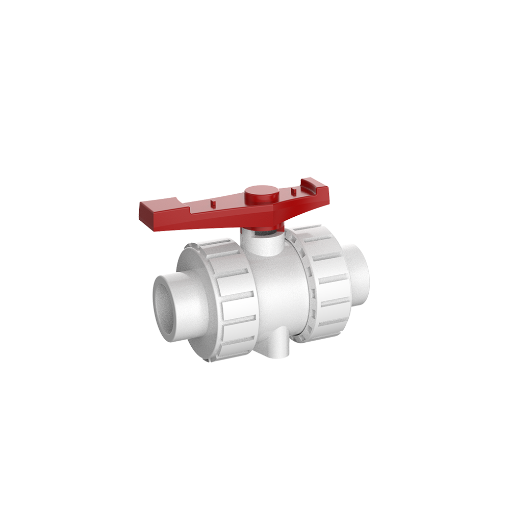 ULP UPVC WATER SUPPLY PIPE AND FITTING WHITE ISO ASTM GB BS EN double union valve