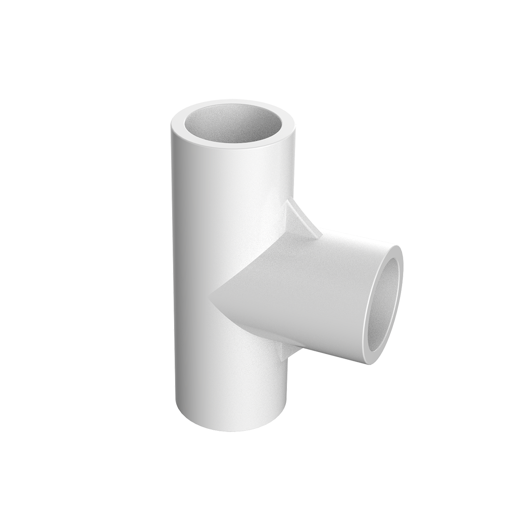 ULP UPVC WATER SUPPLY PIPE AND FITTING WHITE ISO ASTM GB BS EN equal T