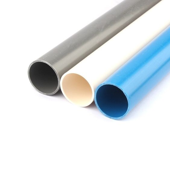 ULP UPVC WATER SUPPLY PIPE AND FITTING WHITE ISO ASTM GB BS EN pipe blue grey white