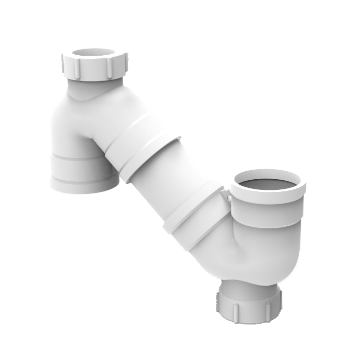 ULP pvc water drainage pipe and fitting ISO astm gb BS EN white pipe S TRAP WITH DOUBLE DOOR