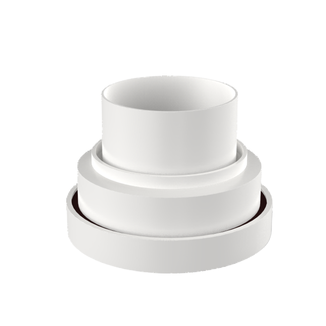 ULP pvc water drainage pipe and fitting ISO astm gb BS EN white pipe WC adapter