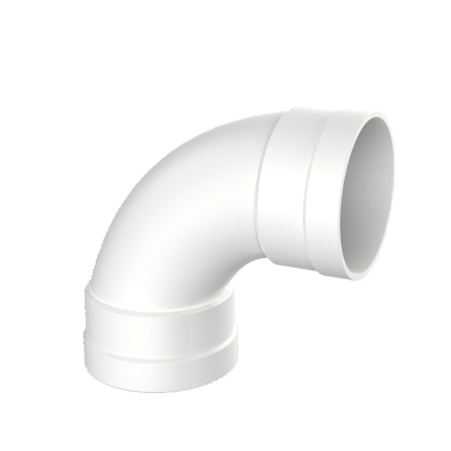 ULP pvc water drainage pipe and fitting ISO astm gb BS EN white pipe  88° elbow