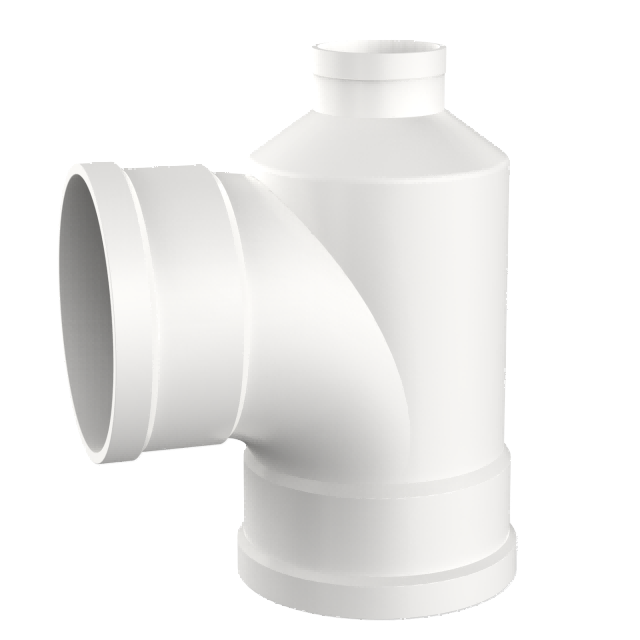 ULP pvc water drainage pipe and fitting ISO astm gb BS EN white pipe  bottle tee