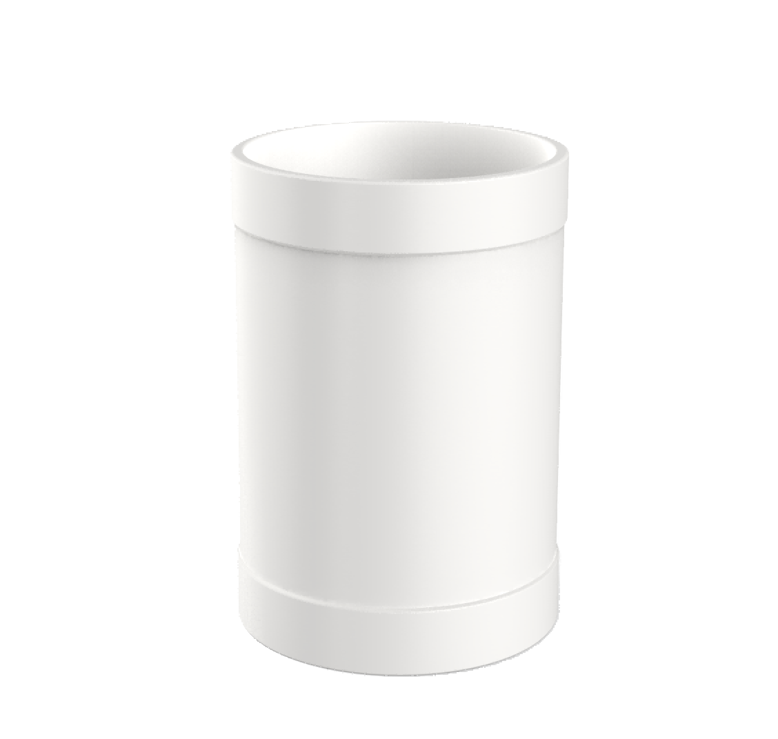 ULP pvc water drainage pipe and fitting ISO astm gb BS EN white pipe coupler