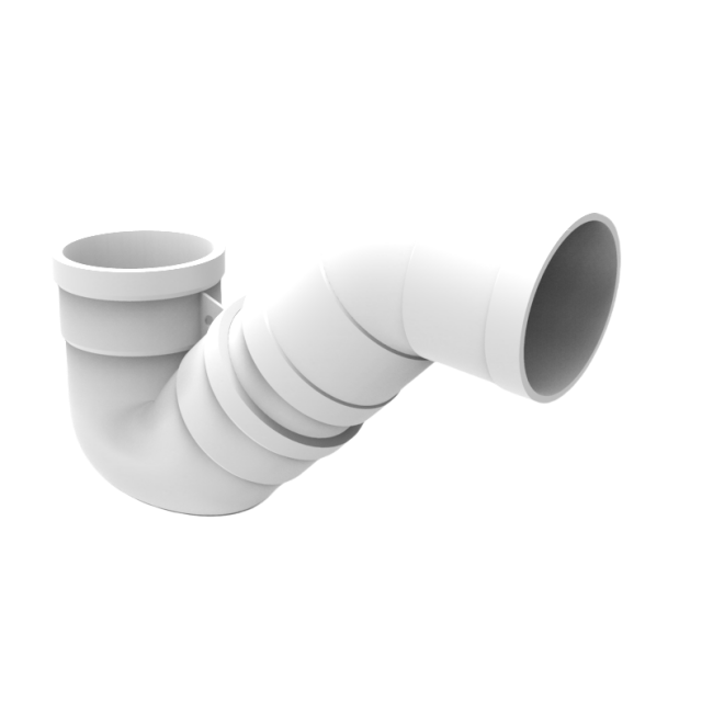 ULP pvc water drainage pipe and fitting ISO astm gb BS EN white pipe p trap