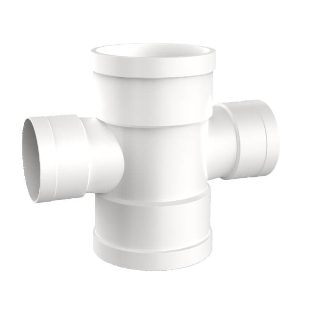 ULP pvc water drainage pipe and fitting ISO astm gb BS EN white pipe reducing double sanitary tee