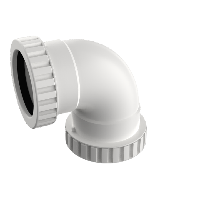 ULP pvc water drainage pipe and fitting ISO astm gb BS EN white pipe silencing 90° elbow 