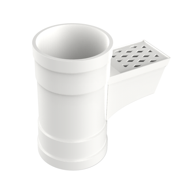 ULP pvc water drainage pipe and fitting ISO astm gb BS EN white pipe t type floor drain