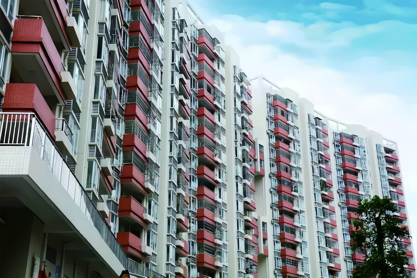 Villagers' apartment in Chalong Village, Guangzhou