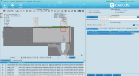 Panel Saw's Smart Saw Carriage Positioning System
