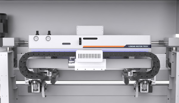 Edge Bander's High Speed Horizontal Meglev End-cutting