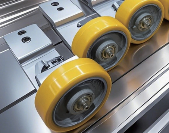 Silent wheels of Automatic Panel Storage