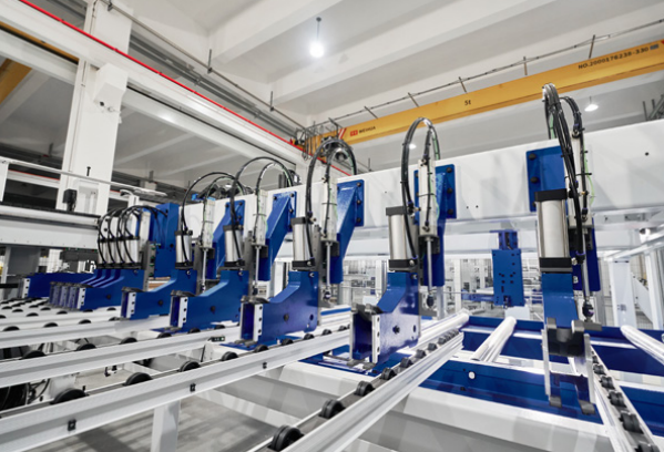 Independent Twin Pusher of Panel Saw