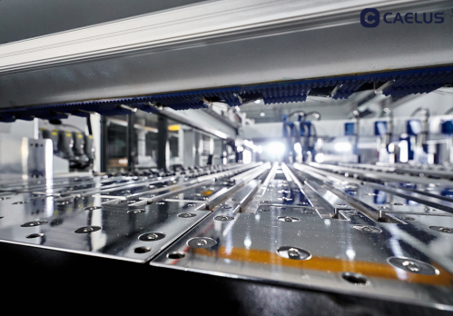 Steel countertop of CNC Panel Saws