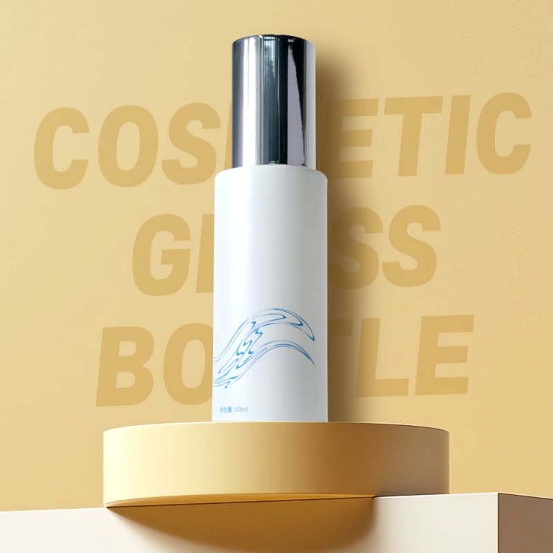 White Glass Bottle (18)