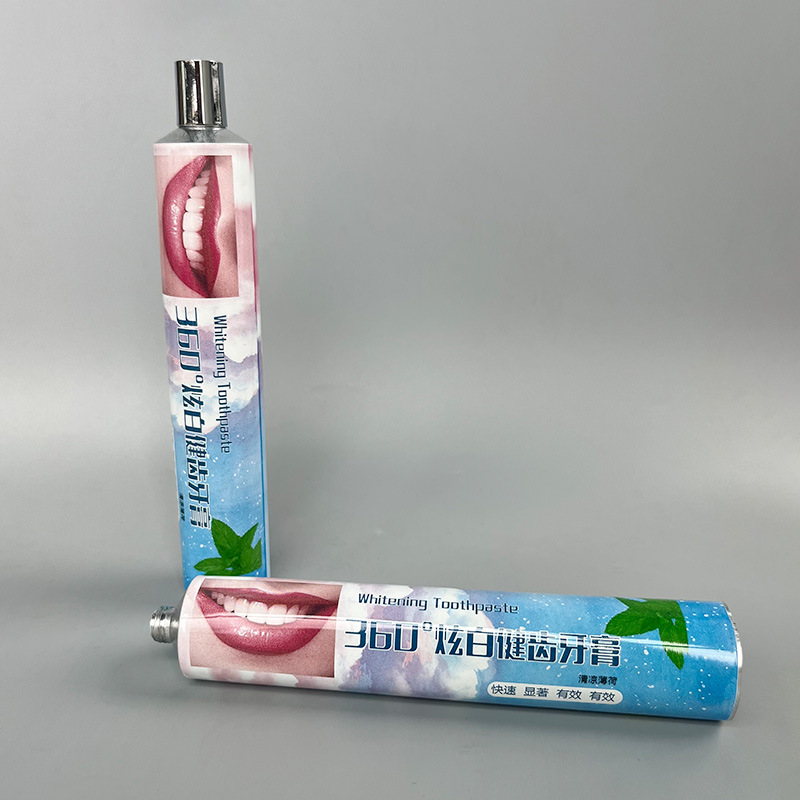 aluminum toothpaste tube