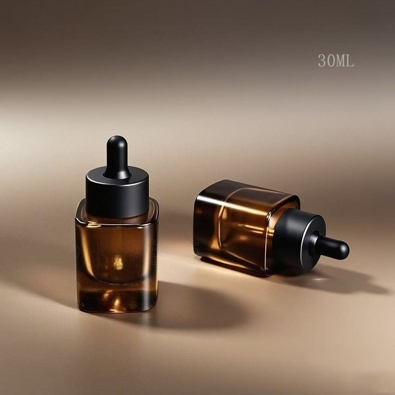 squareamberglassdropperbottle0213-01