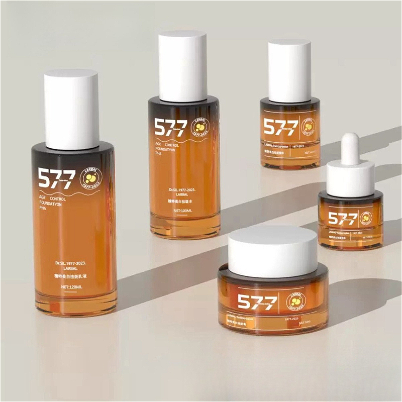 y236white cosmetic set packaging bottle