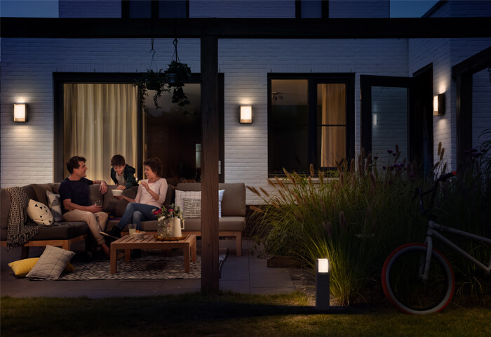 4-Garden Wall Lights