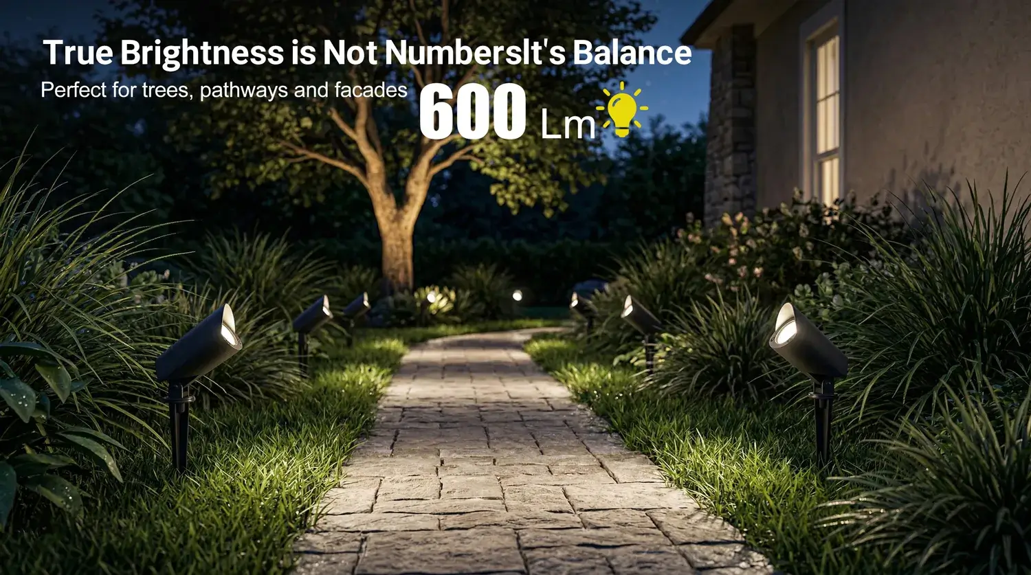 600 Lm Outdoor Spotlight