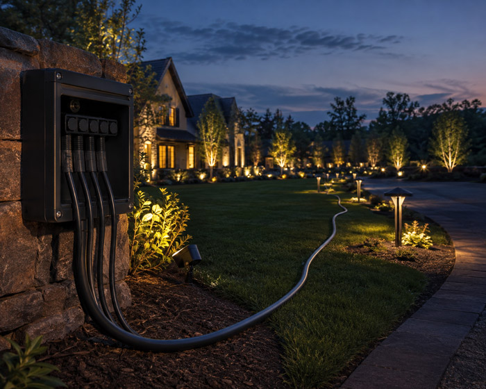 8 AWG landscape lighting cable