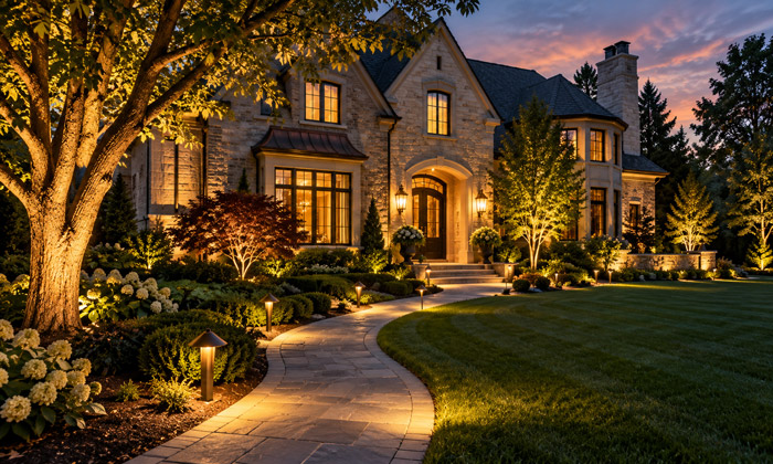 Best-Burr-Ridge-Landscape-Lighting-Ideas-for-Local-Homes