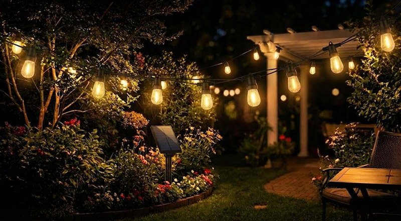 Brightech Solar string lights