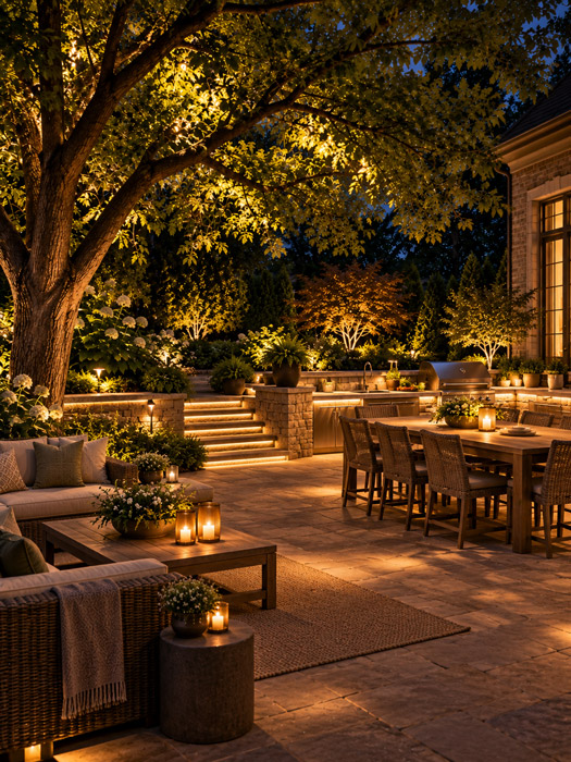 Build Patio Lighting Around Everyday Activities