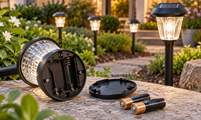 Can-You-Use-Regular-AA-Batteries-in-Solar-Lights