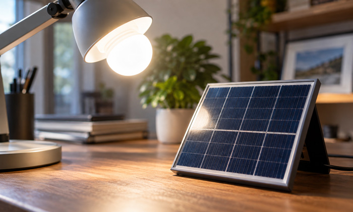 Can an LED Bulb Charge a Solar Panel