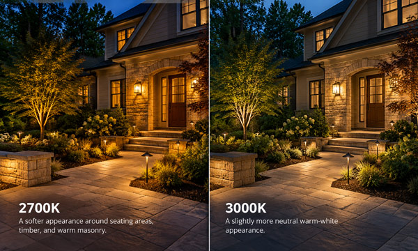 Choose Color Temperature on the Actual Materials