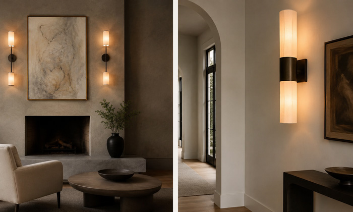 Choose the Right Scale for Unique Wall Sconces