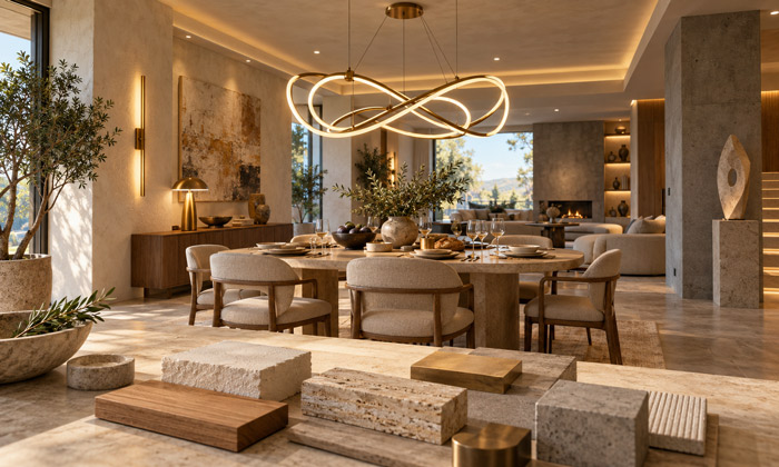 Choosing Light Color Materials and Supporting Lighting
