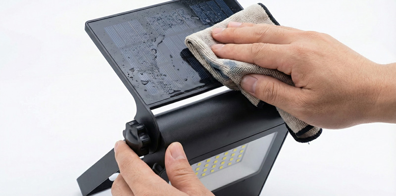 Cleaning Solar Garden Lights