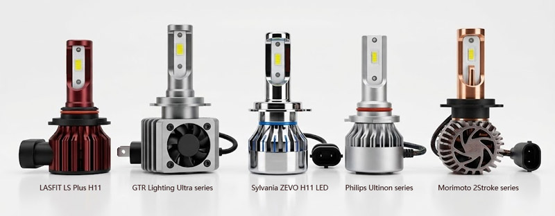 Comparison of Top-Rated H11 LED Bulbs