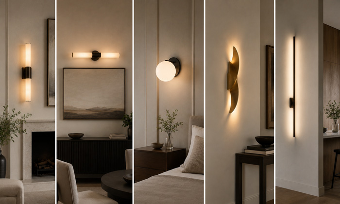 Consider the Shape of the Fixture When Choosing Unique Wall Sconces