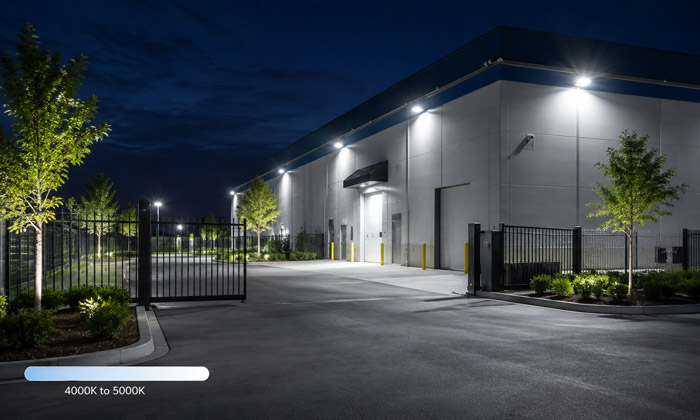 Cool White for Security and Commercial Use