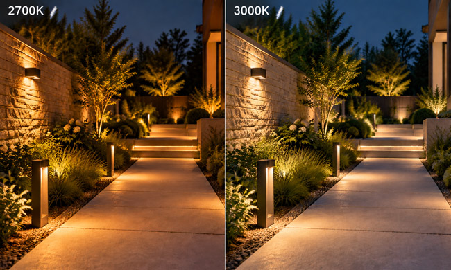 Coordinate Color Temperature Across Paths and Walls