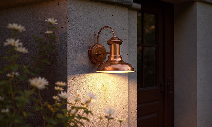 Copper Garden Lights