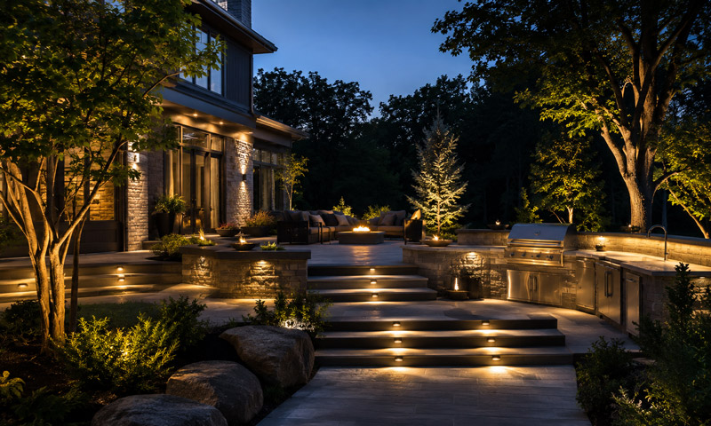 Create Layers of Exterior Lighting